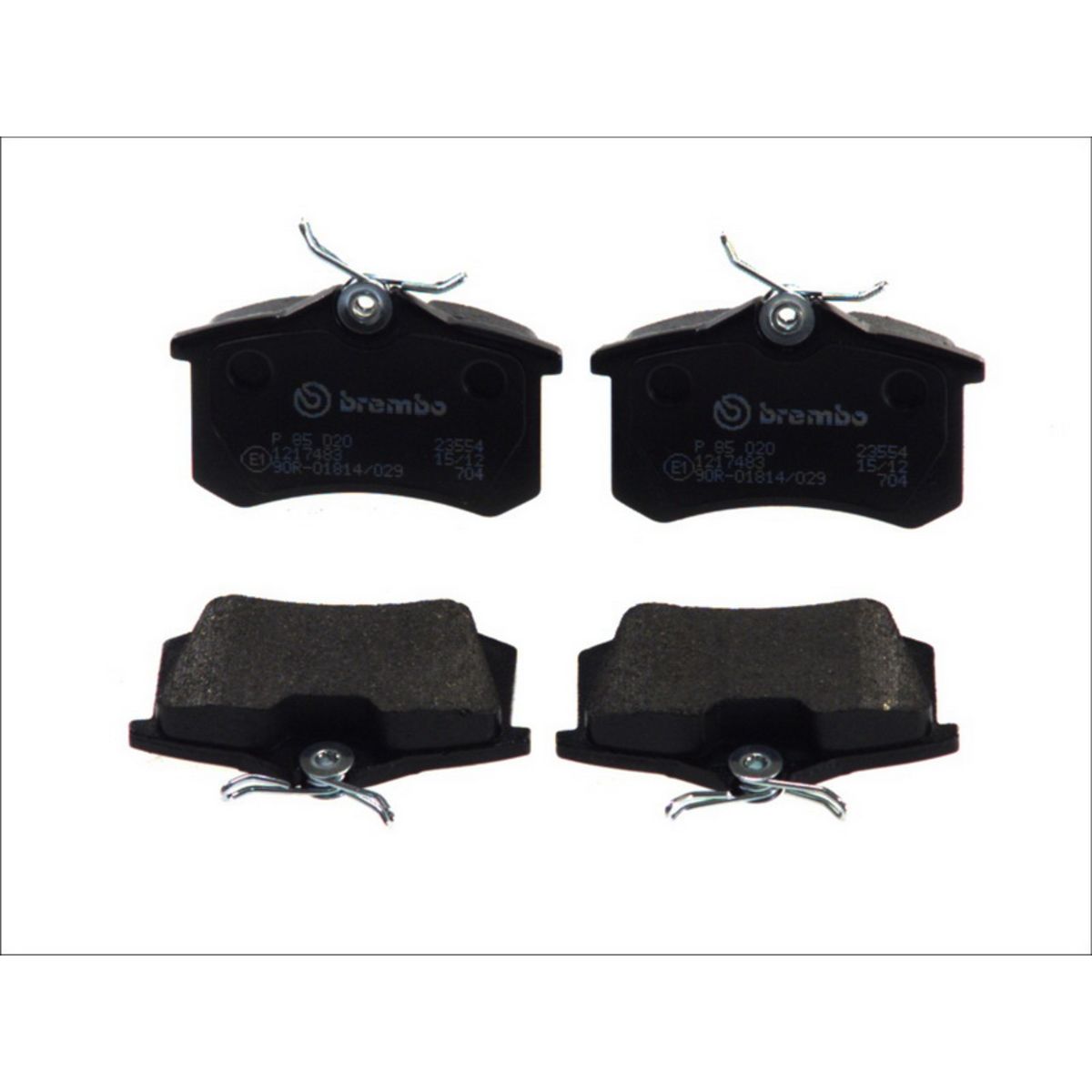 Jarrupalat, levyjarru BREMBO P 85 020