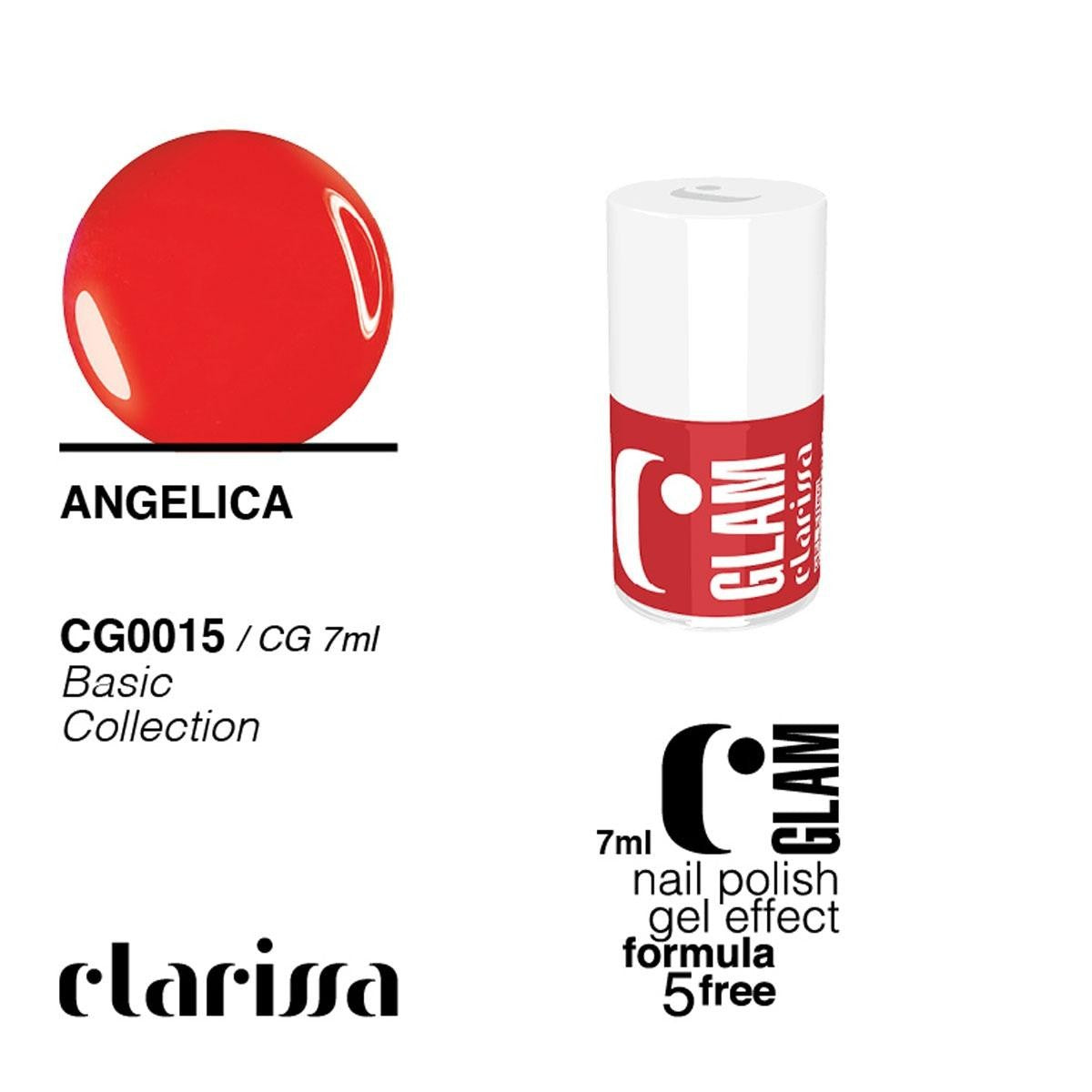 Clarissa 7Ml Kynsilakka 015 Angelica