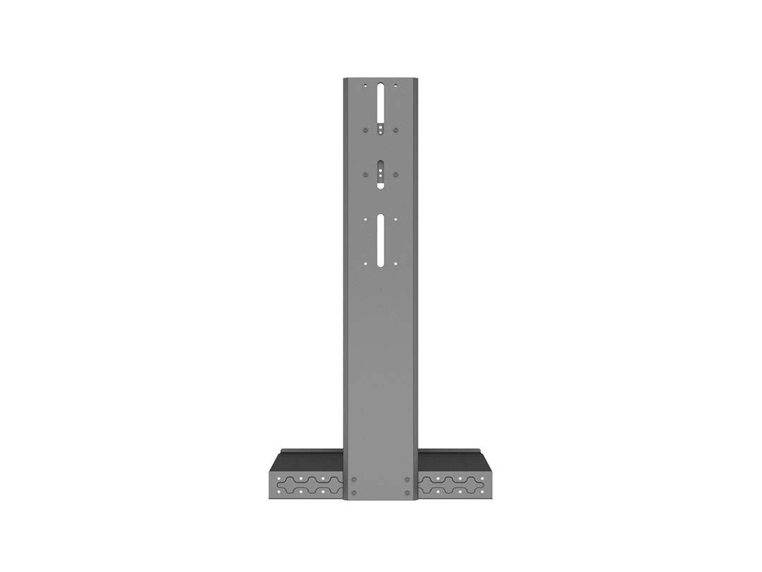 Multibrackets M Motorized Public Floorstand Shelf Dual Pillar 180 Hd