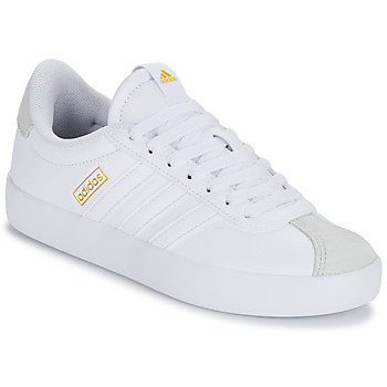 ADIDAS SPORTSWEAR Matalavartiset tennarit 'VL Court 3.0' tummabeige / valkoinen