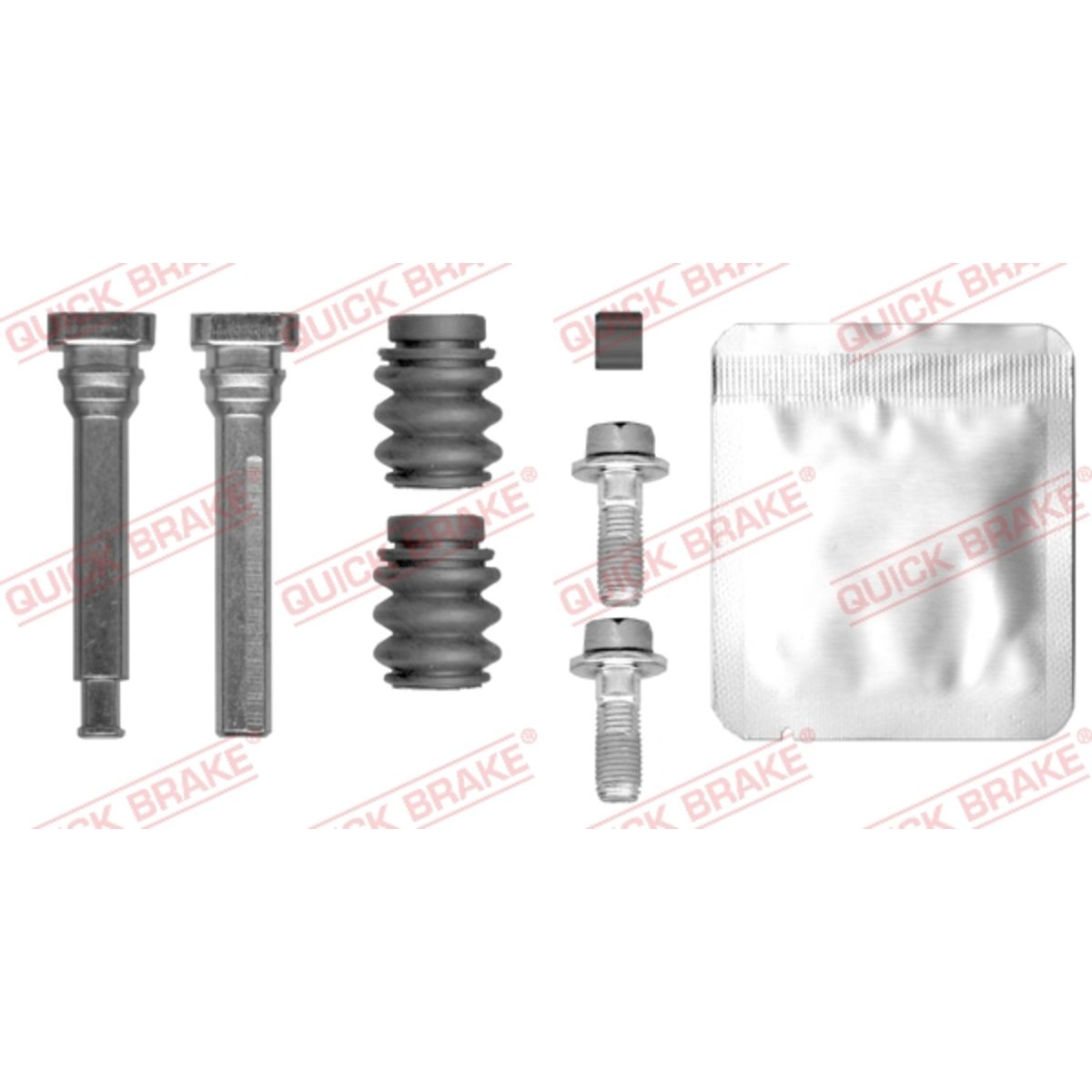 Jarrusatulan ohjainhylsysarja QUICK BRAKE 113-0042X