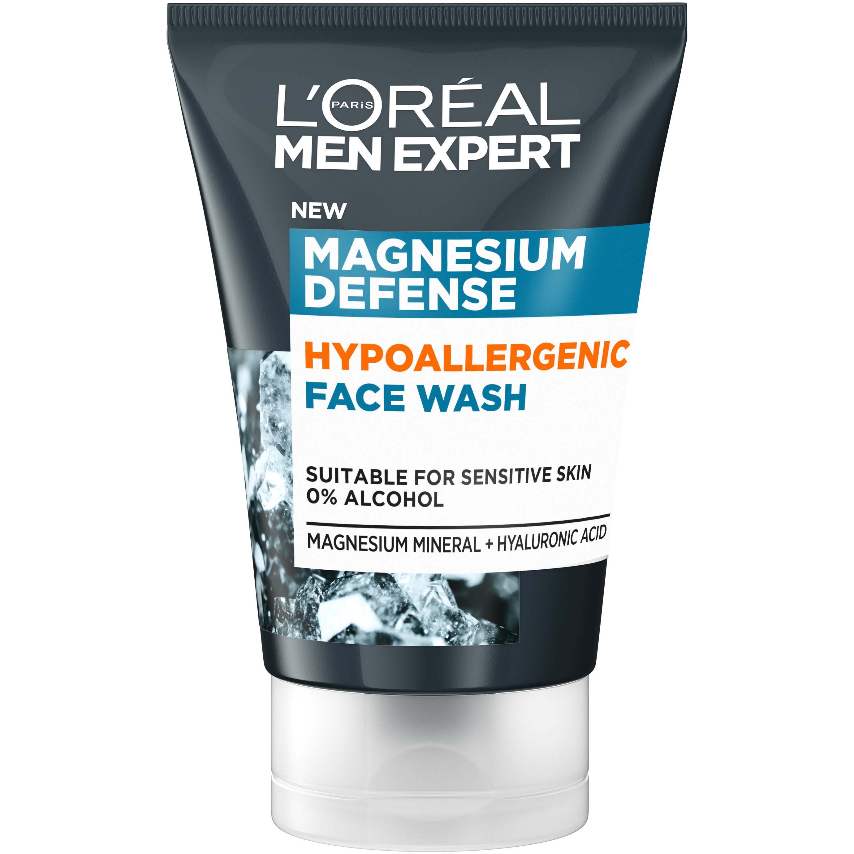 Loreal Paris Men Expert Magnesium Defence Hypoallergenic Face Wash 100 ml