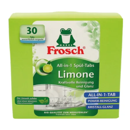 Frosch All-in-1 astianpesukone Tabs Sitruuna - 30 kpl.