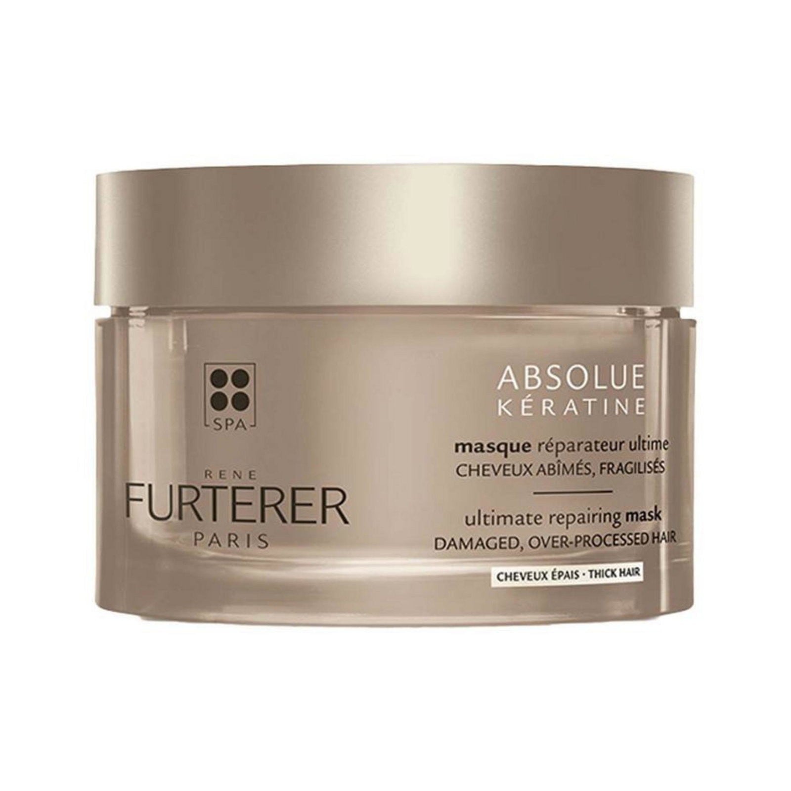 Rene Furterer Absolue Kératine Ultimate Maschera Paksujen hiusten korjaaja 200 ml