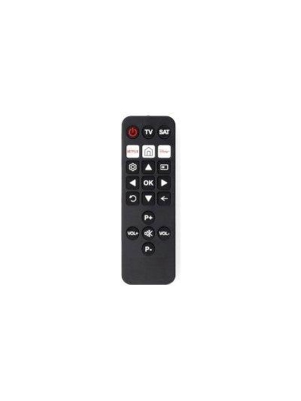 Nedis Yleiskaukosäädin | Esiohjelmoitu | 2 Laitetta | Disney + Button / Netflix -näppäin | Infrapuna | Musta