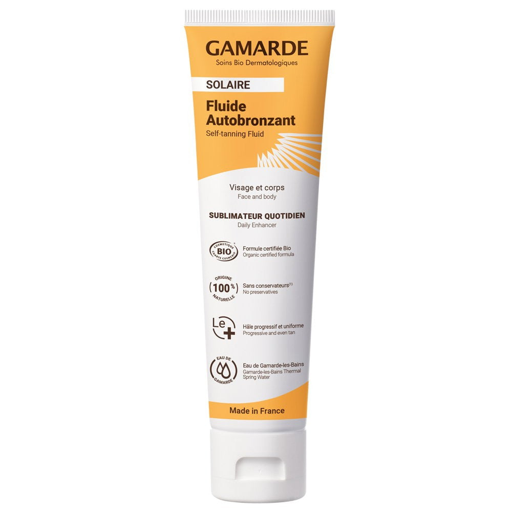 Gamarde - Solar - Itseruskettava neste - Daily Sublimator - Face & Body - ORGANIC 100 ml