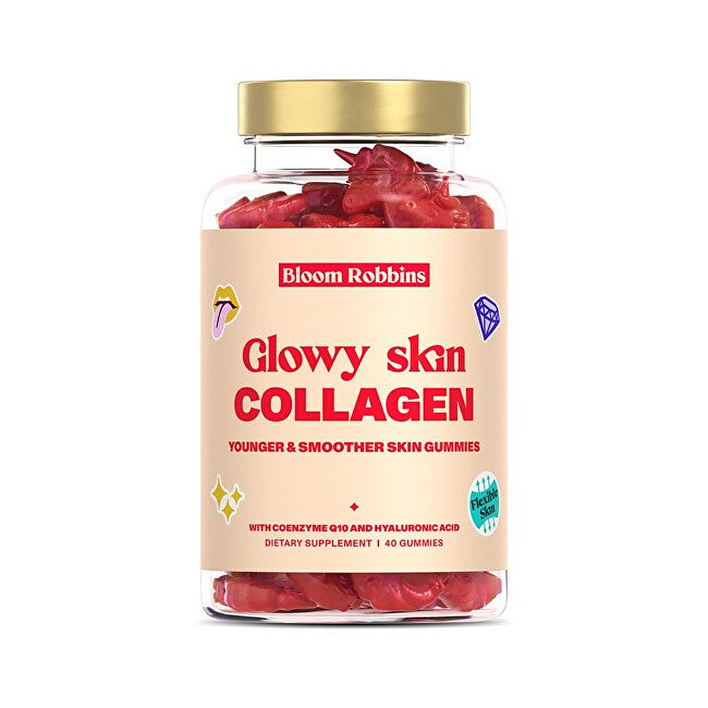 Bloom Robbins Glowy Skin Collagen - kollageenikumit una hehkuvalle iholle 40 kappaletta