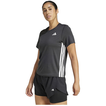 ADIDAS PERFORMANCE Toiminnallinen paita  musta / valkoinen