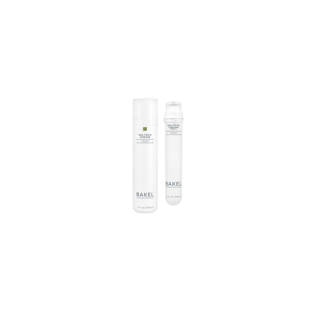 Bakel Nia-Tech Anti-Aging ja Dry Skin -voidepakkaus ja täyttöpakkaus 50ml