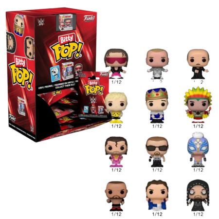 Funko Bitty Pop WWE Minifiguurit – Lajitelma