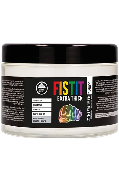Pharmquests Fist It Extra Thick Rainbow 500 ml Liukuvoide anaali/fisting