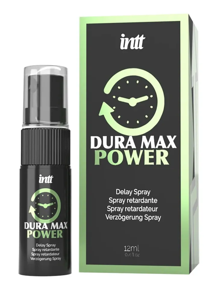 Intt Dura Max Power Delay Spray 12 ml Miehen kestävyys spray