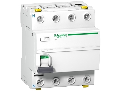 Schneider Electric Acti9 iid residual current circuit breaker 4p - 40a - 30ma - Tyyppi a-si