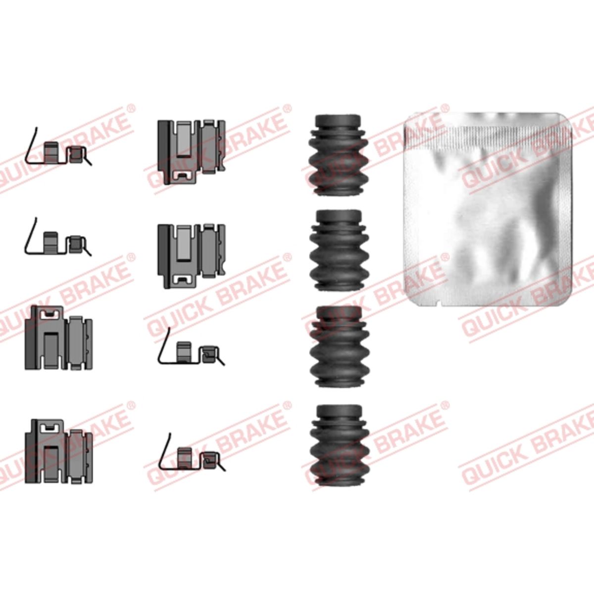 Jarrupalojen asennussarja QUICK BRAKE 109-0119