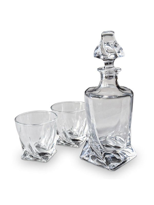 Mikamax Twisted Decanter Set