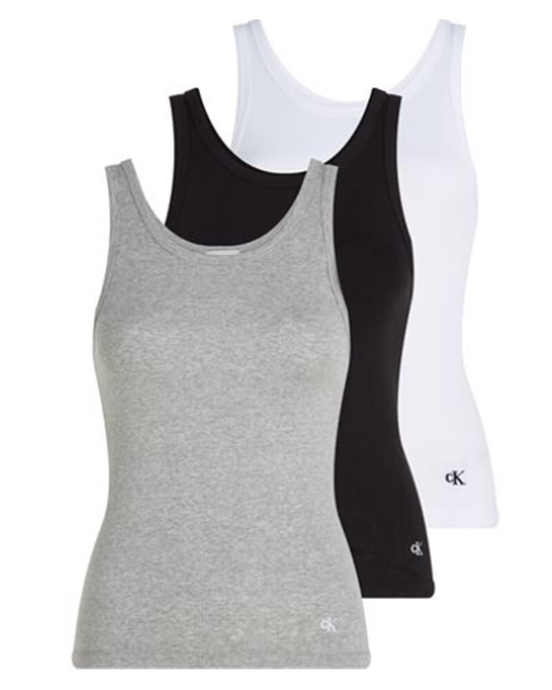 Calvin Klein Scoop Neck Tank Top - L 3 stk.