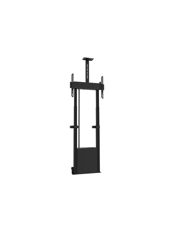 Multibrackets M Motorized Floormount W Cam Shelf 120kg Musta