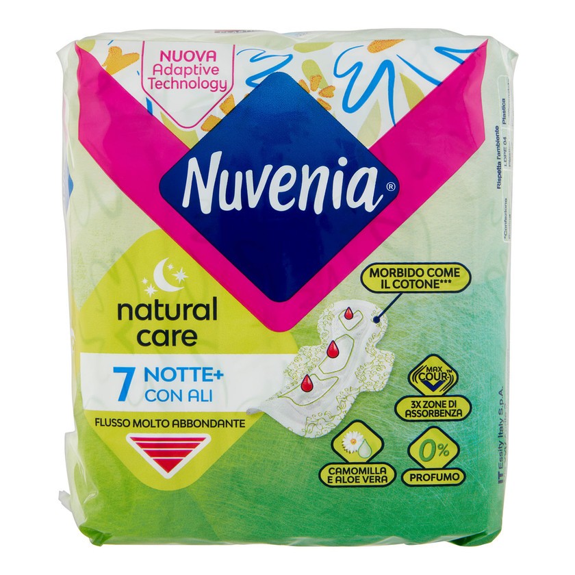 Nuvenia Natural Care Yösiivet 7 kpl