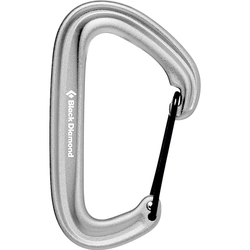 Black Diamond Litewire Carabiner Gray - NoSize