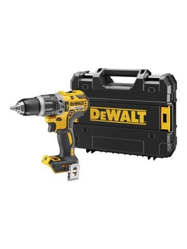 DeWALT DCD796NT - Vasaraporakone/ruuvinväännin - akkuporakone - 2-nopeuksinen - avaimeton porakori 13 mm - 70 N-m - ei akkua - 18 V