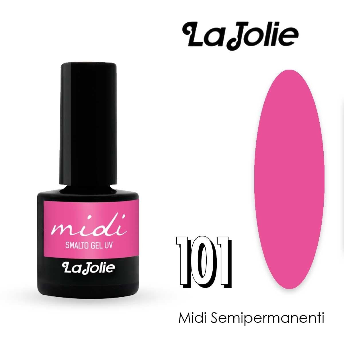 La jolie semi-permanent 7 ml nro 101