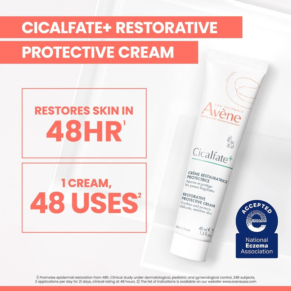 Antibakteerinen puhdistusvoide herkälle ja ärtyneelle iholle Cicalfate (korjaava voide) - 40 ml