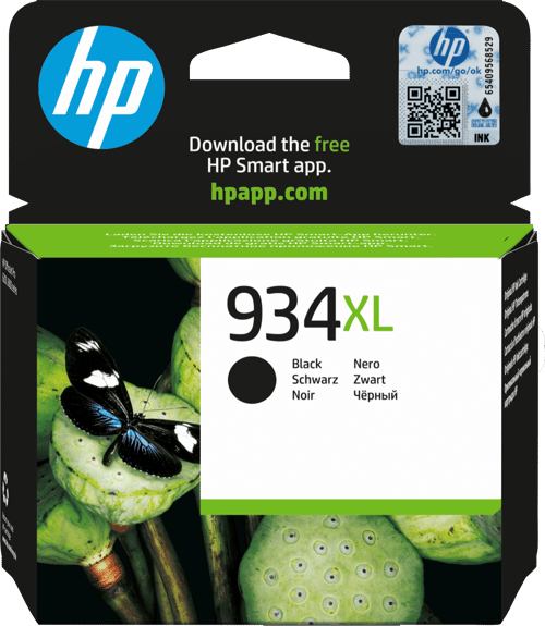 HP 934XL -mustekasetti, 25.5 ml, musta