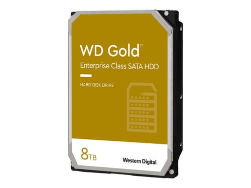 WD Gold - 8TB - Kovalevy - WD8005FRYZ - SATA-600 - 3.5"