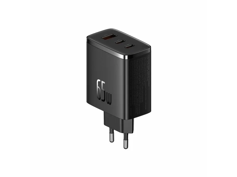 Baseus Wall charger OS-Cube Pro 2xUSB-C + USB 65W (black)