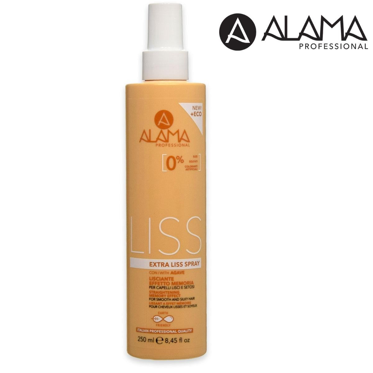 Alama Liss Sileyttävä Hiussuihke Suorille Hiuksille 250 ml