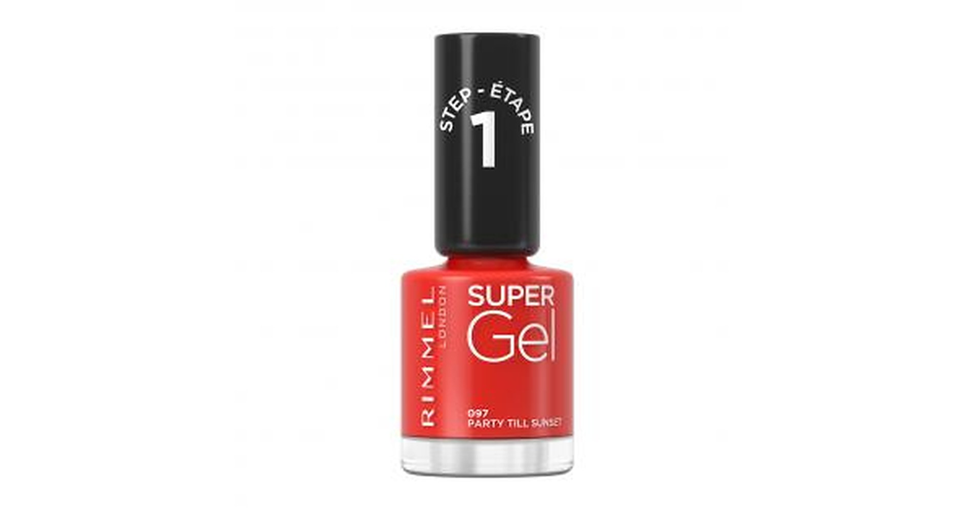 Rimmel Super Gel STEP1 - Geelikynsilakka 12 ml 097 Party Till Sunset
