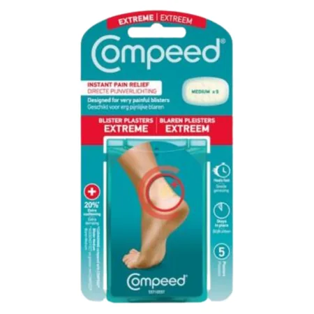 Compeed Extreme Medium Rakkolaastarit - 5 kpl