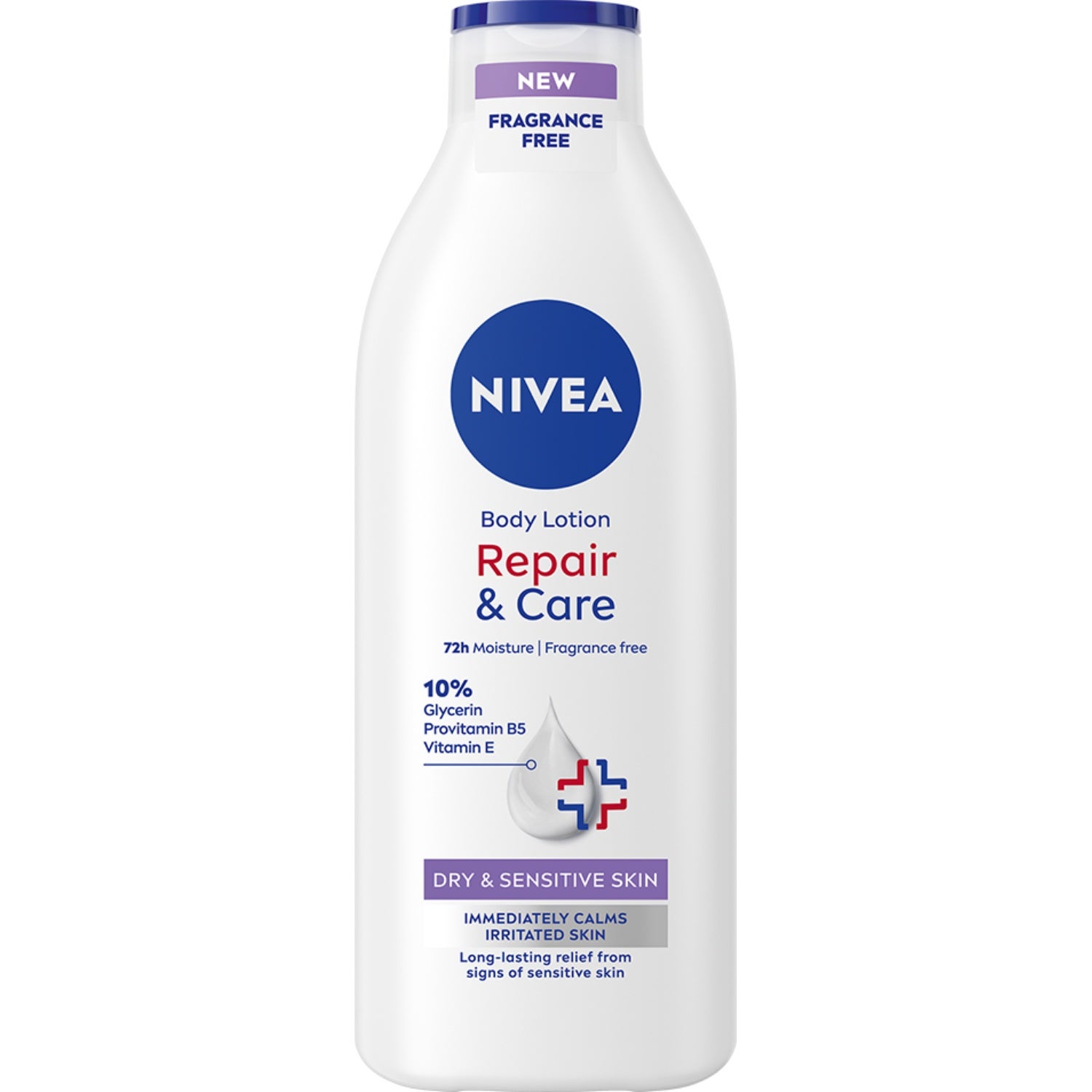 NIVEA Repair & Care Fragrance Free Body Lotion 400 ml