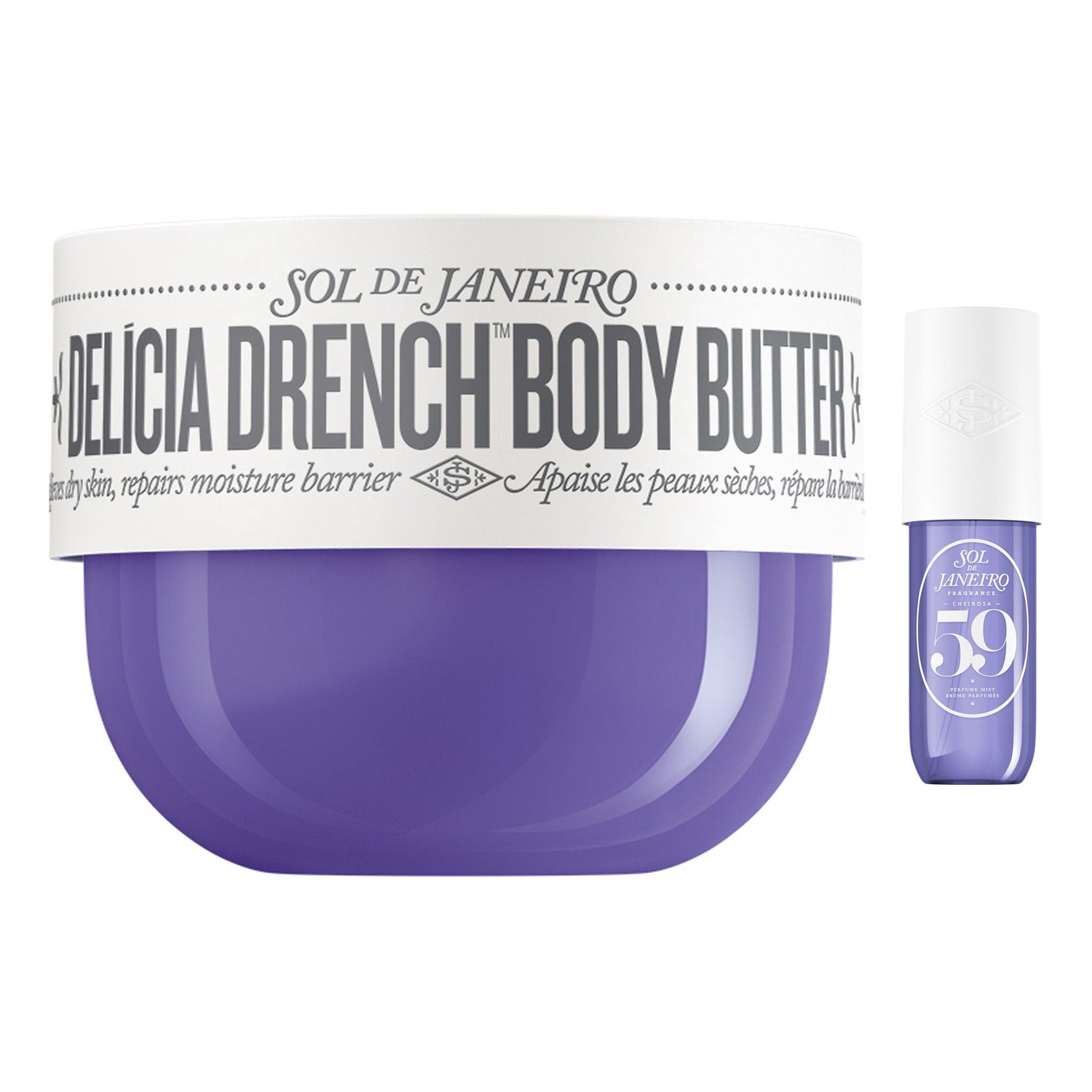 Sol de Janeiro Delicia Drench & Cheirosa 59 Body Butter 240 ml & Perfume Mist 90 ml - 330 ml