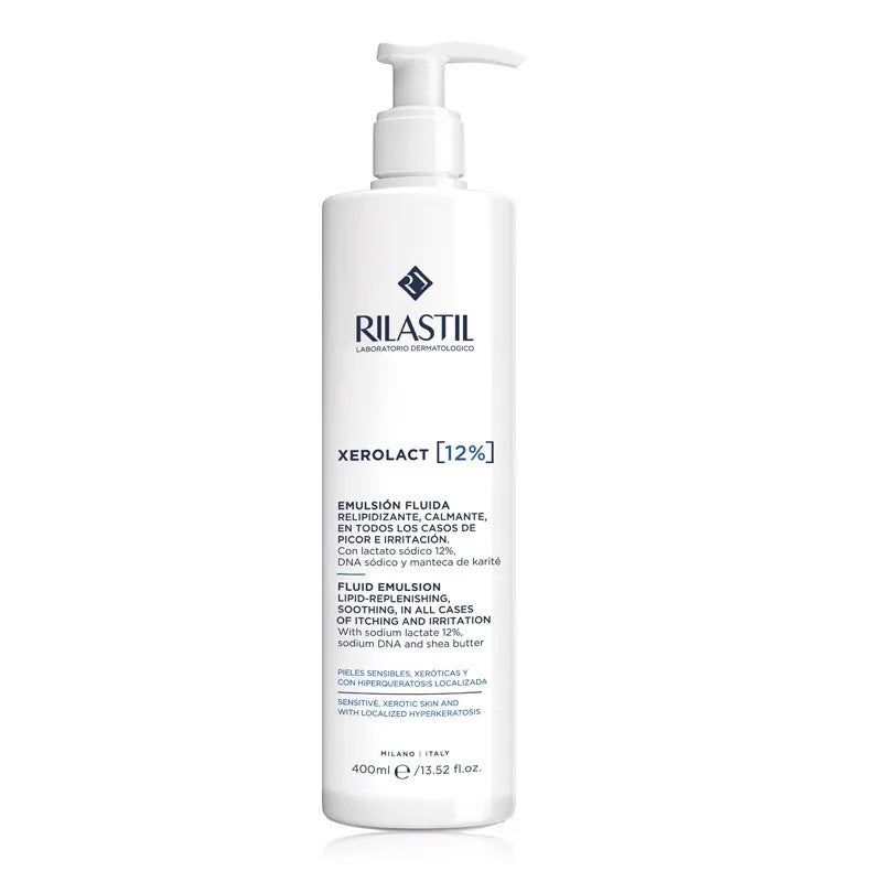 Rilastil Xerolact 12% Moisturizing Keratin Regulator Milk 400ml