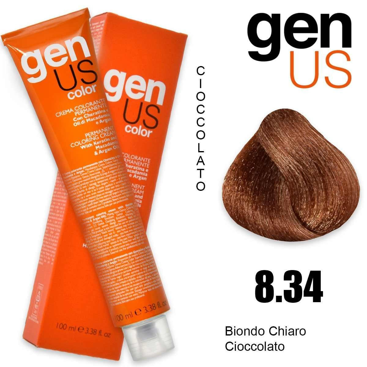 Pysyvä Värivoide Genus 100 ml 8.34