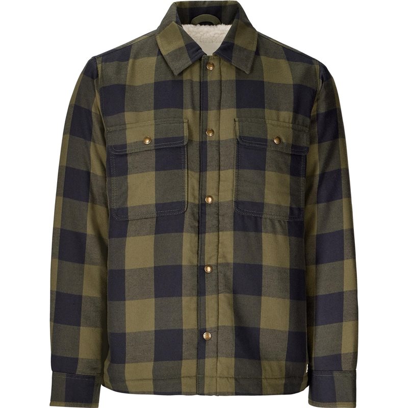 Marmot Ridgefield Sherpa Flannel Shirt Jacket Nori/Black - S