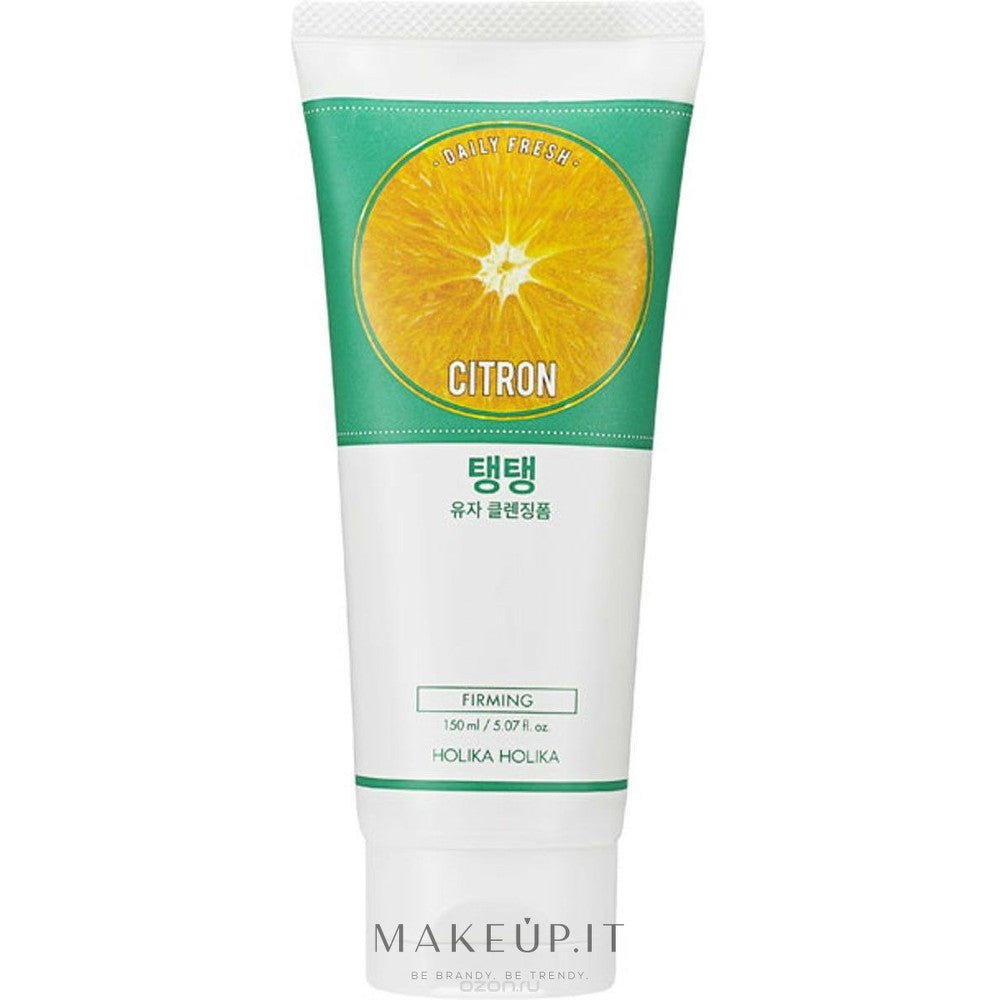 Holika Holika Päivittäinen Fresh Cedar Mousse kuoriva puhdistusaine rasvaiselle ja sekaiholle 150 ml