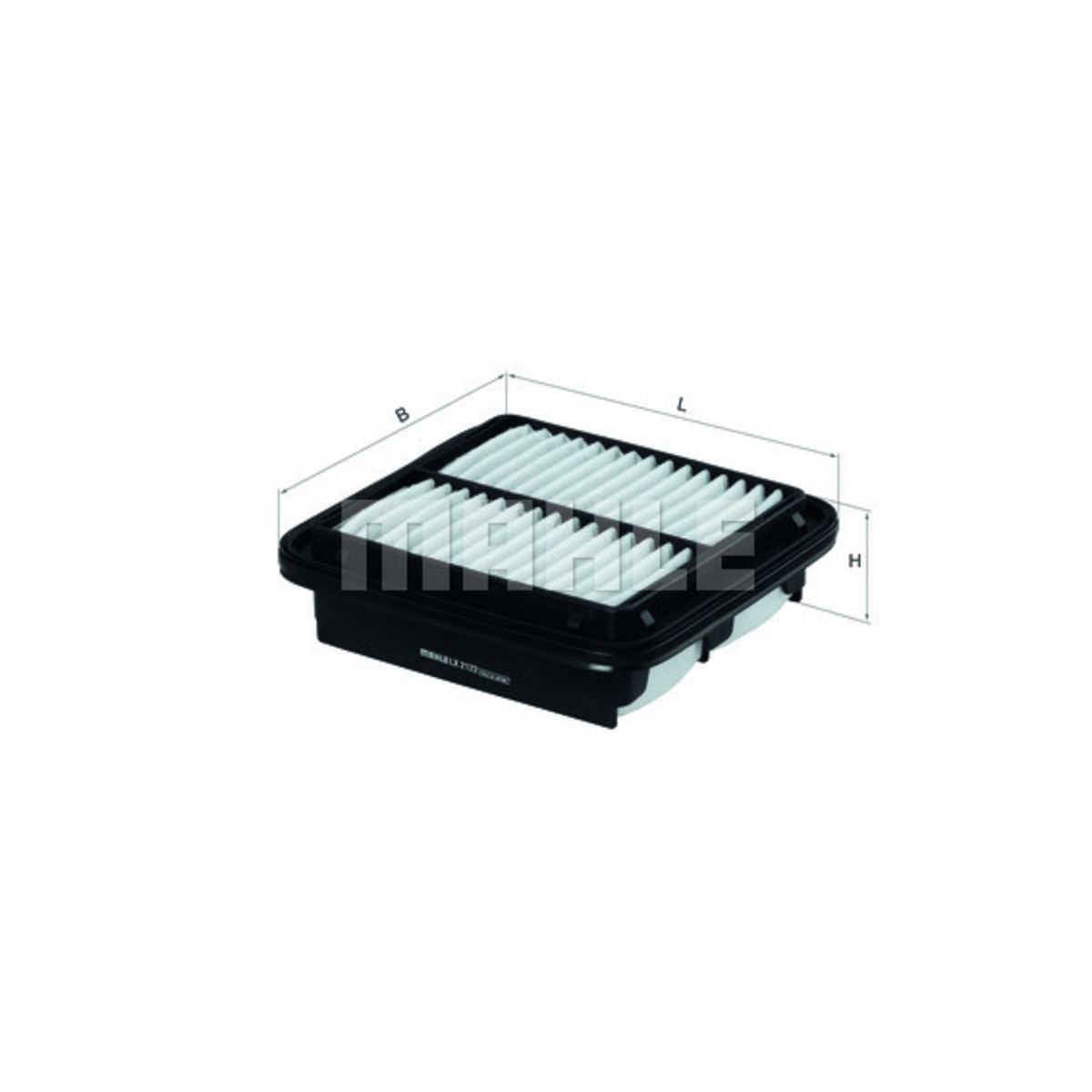 Ilmansuodatin MAHLE LX 2122