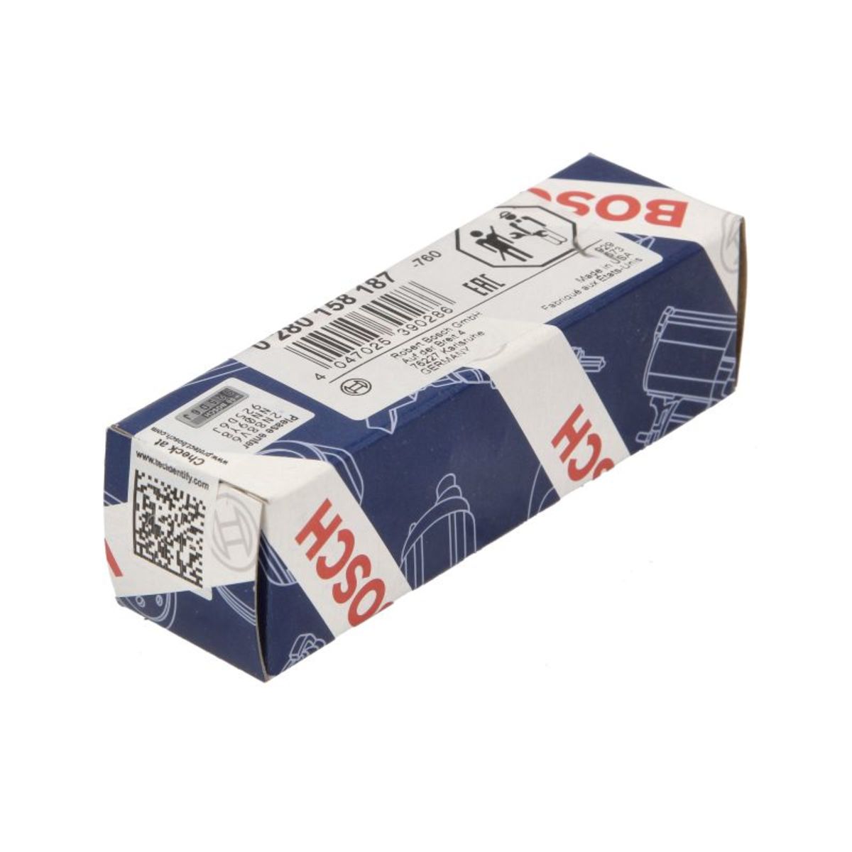 Ruiskutusventtiili BOSCH 0 280 158 187