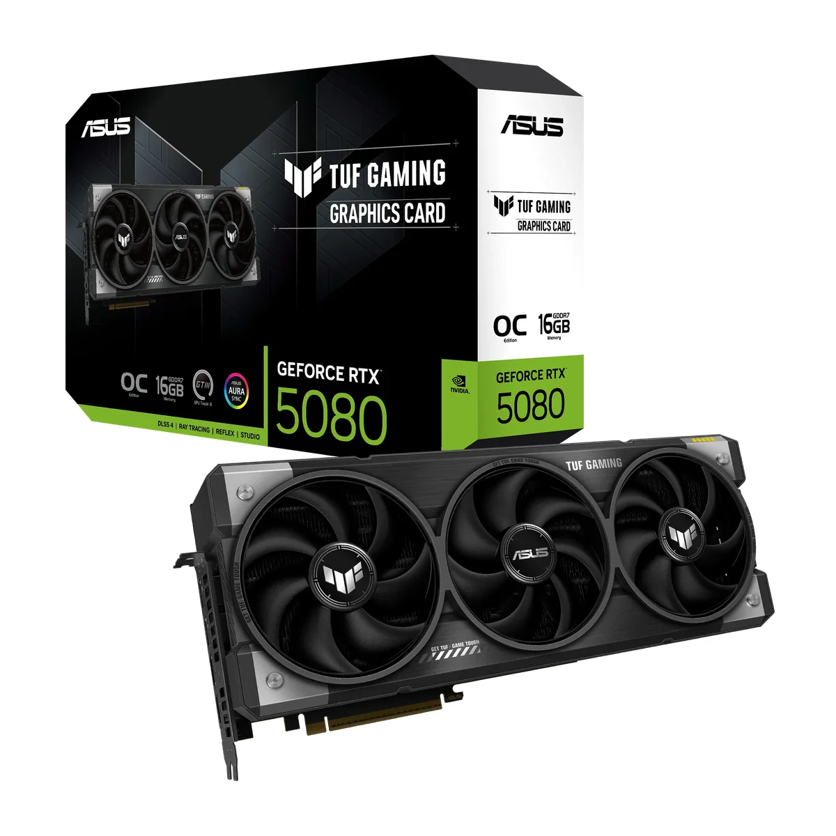 Asus TUF Gaming GeForce RTX 5080 16GB OC -näytönohjain
