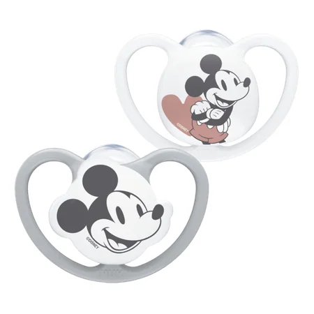 NUK Disney Space 18–36 kk Harmaa Tutti – 2 kpl