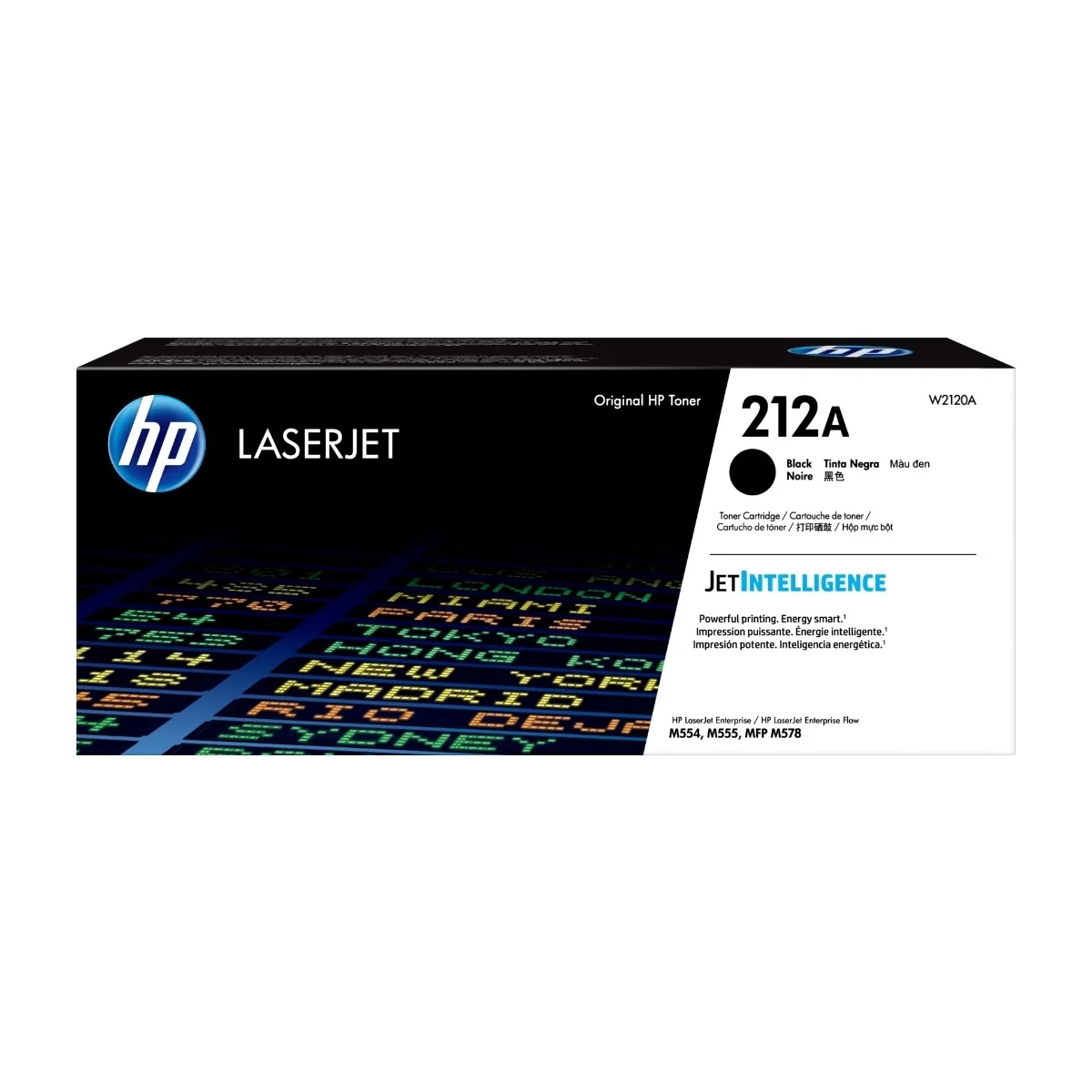 HP 212A / W2120A - Musta Laser Jet