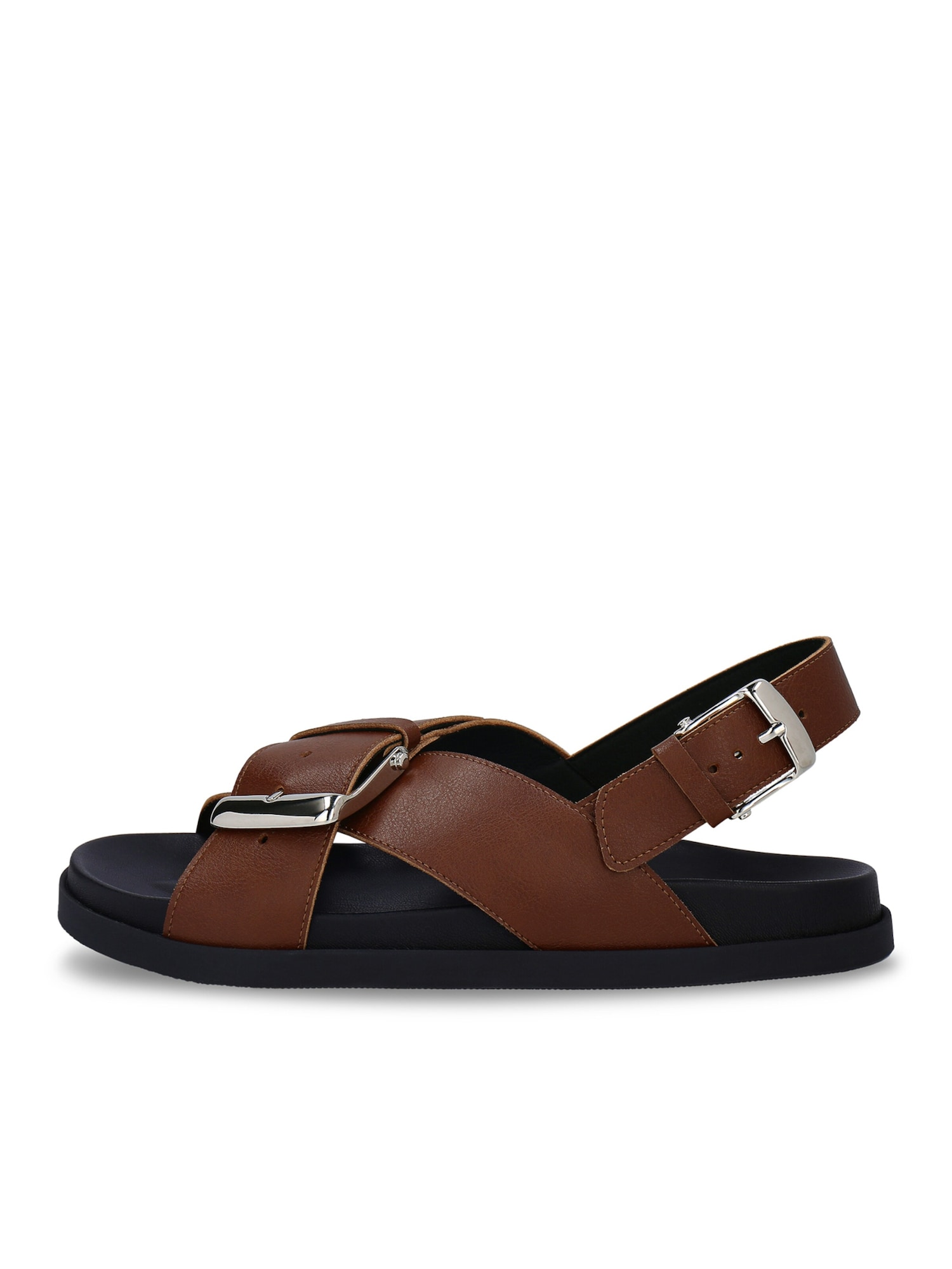 nae Vegan Shoes Sandaalit 'LUNA' ruskea