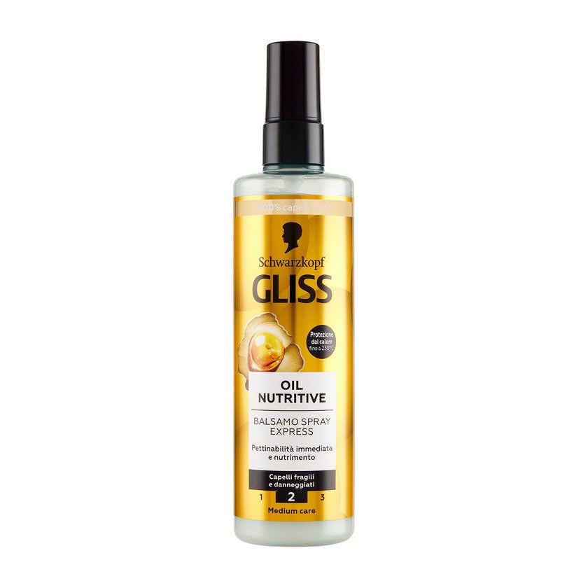 Gliss Ravitseva öljy Hoitosuihke Express 200 ml