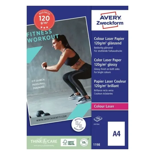 Avery Photopaper 120 g. superior glossy double sided