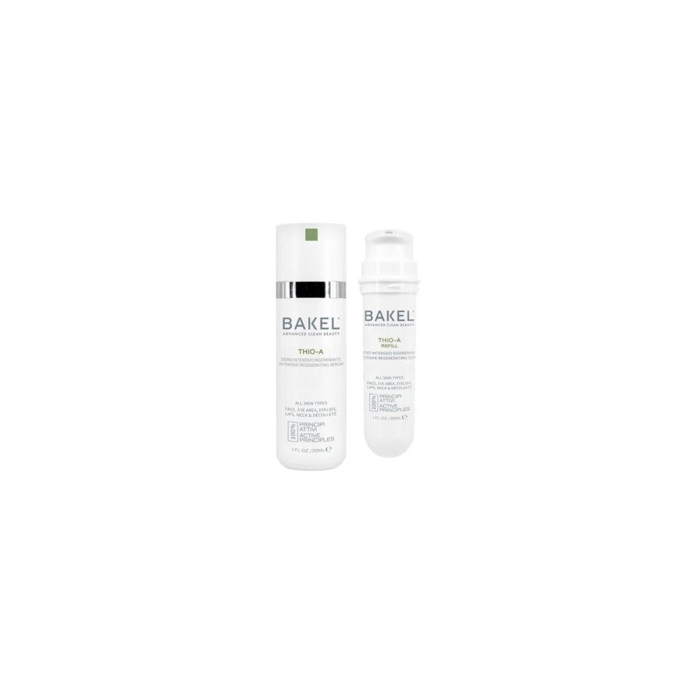BAKEL Thio-A Case & Refill 30 ml Intensiivisesti uudistava seerumi kasvoille ja silmänympärysiholle