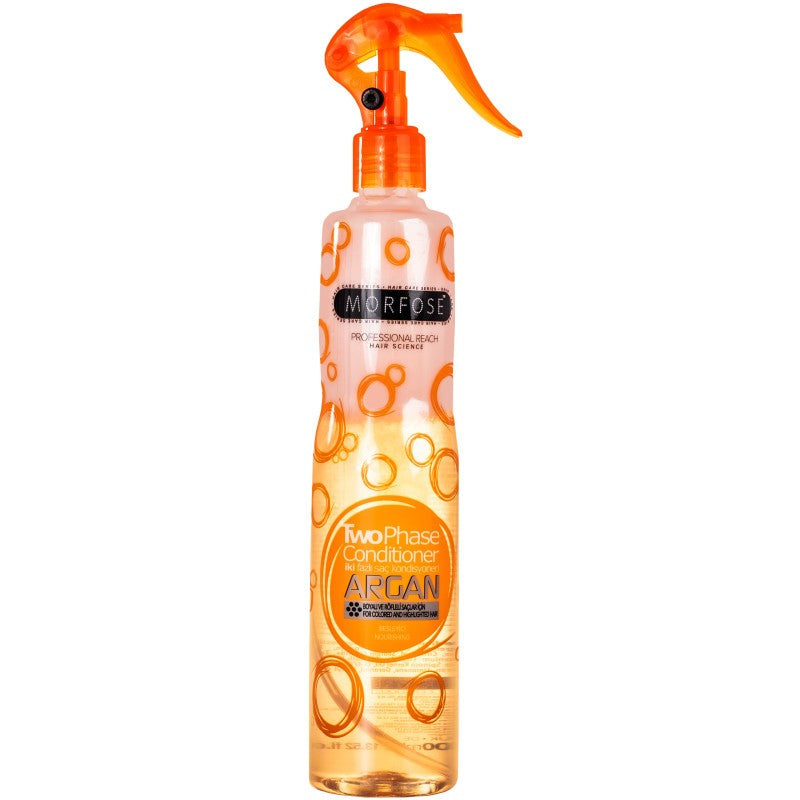 Morfose Two Phase Argan Conditioner - kaksivaiheinen suihkehoitoaine kuiville hiuksille, 400 ml