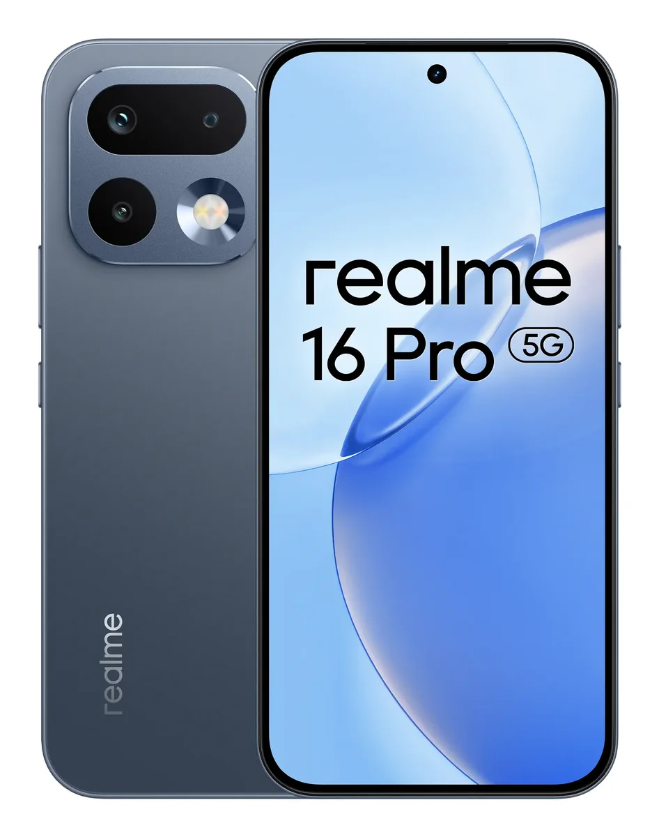 realme 16 Pro 5G älypuhelin 8/512GB (Pebble Grey)