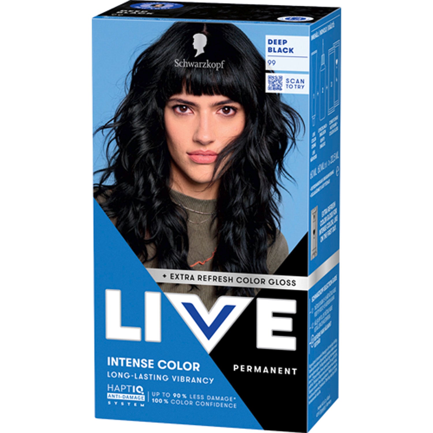 Schwarzkopf Live 99 Deep Black (U)